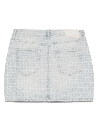 Monogram Mini Skirt