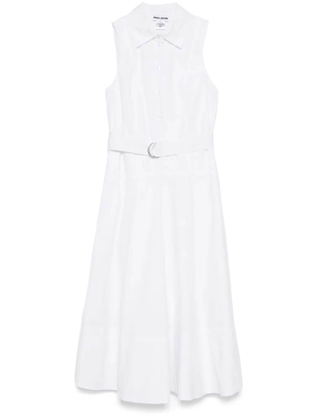 Drop-Waist Midi Dress