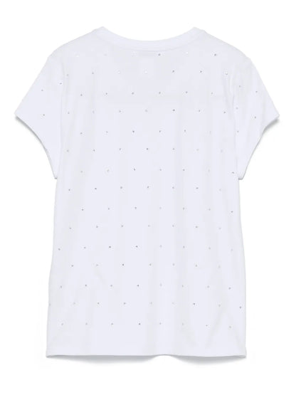 Rhinestone-Embellished T-Shirt