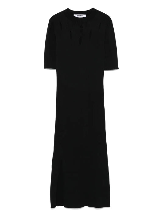 Ribbed Midi Dress