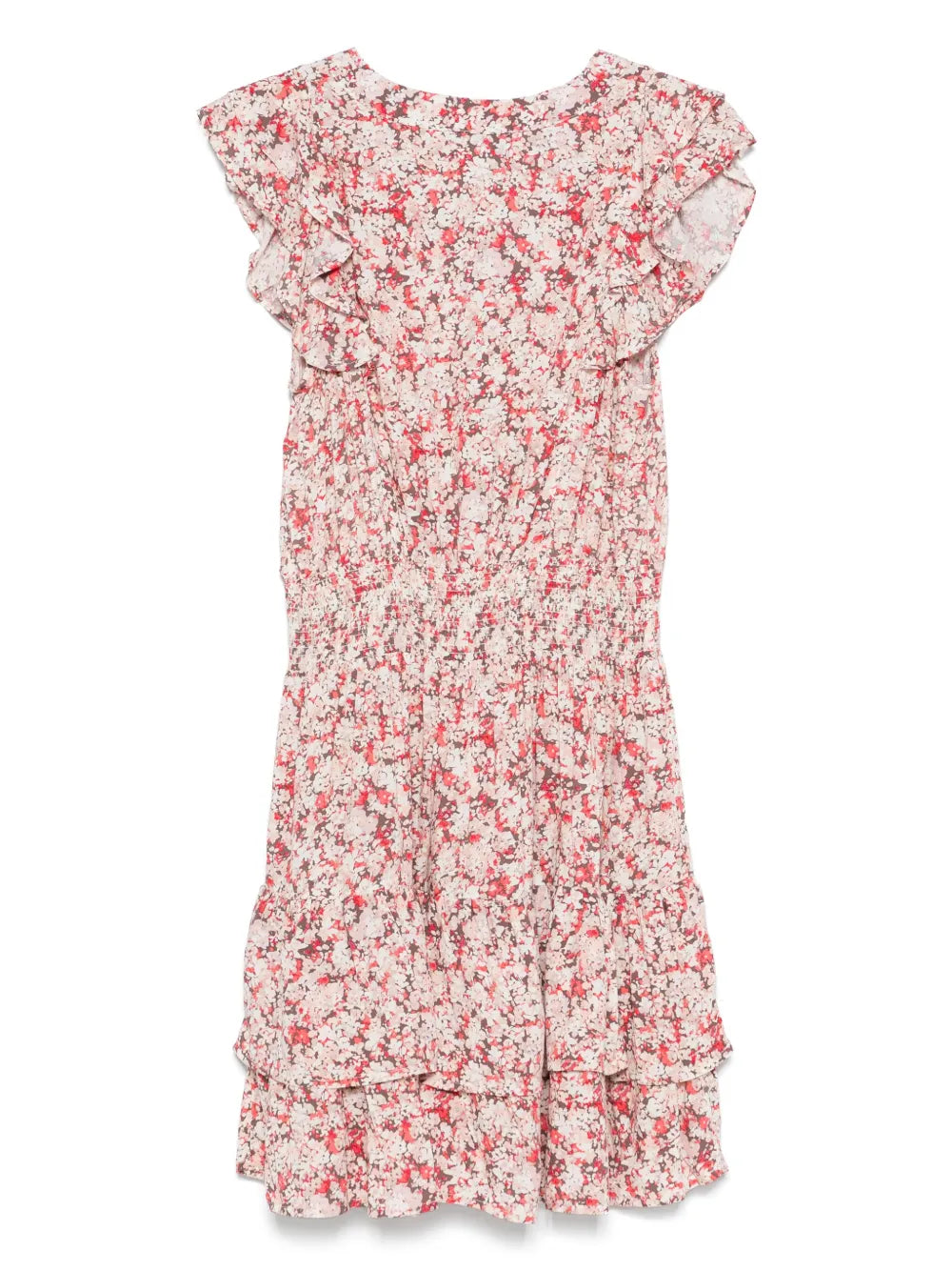 Floral-Print Mini Dress