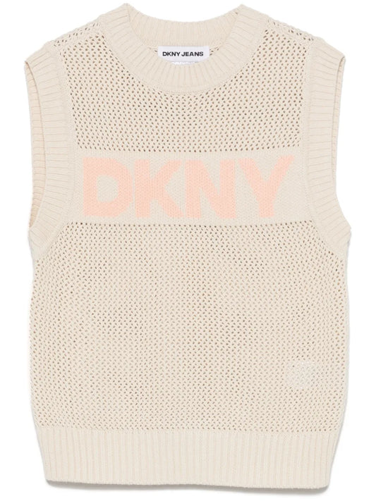 Logo-Jacquard Vest