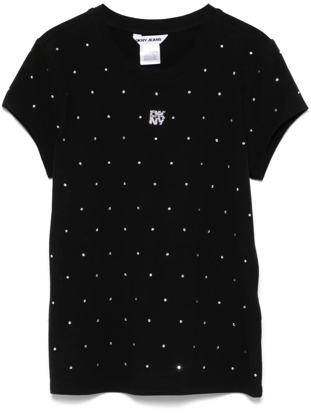 Rhinestone-Embellished T-Shirt