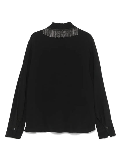 Bead-Detail Shirt