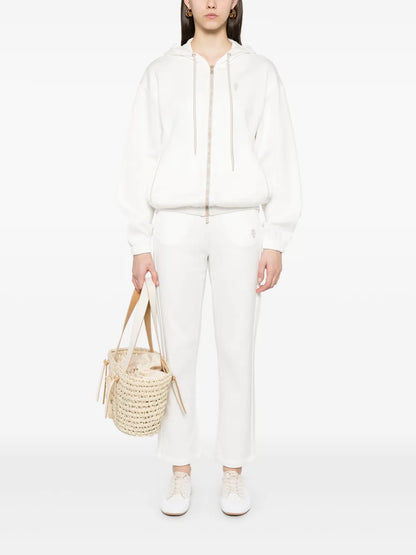 Logo-Embroidered Track Trousers