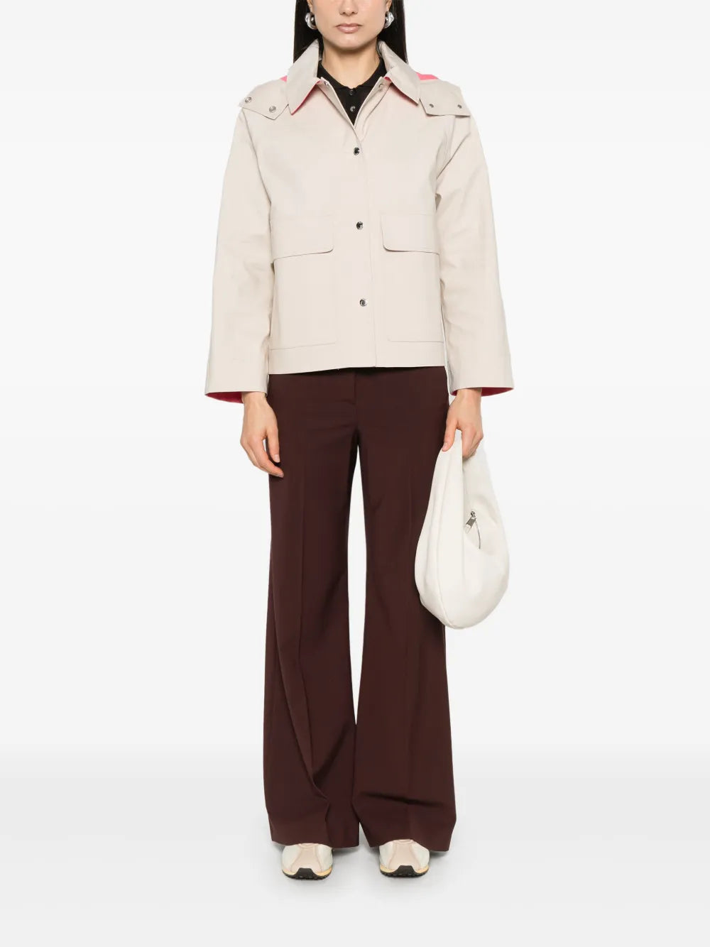 Detachable-Hood Jacket