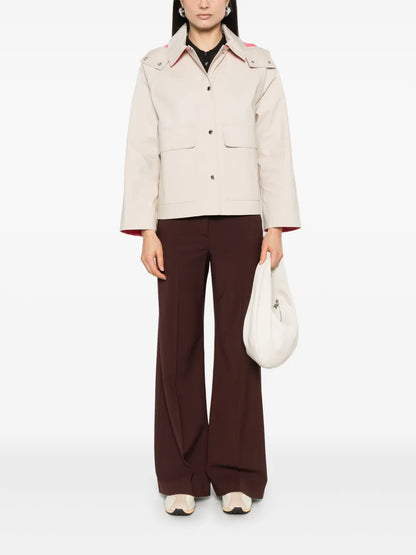 Detachable-Hood Jacket