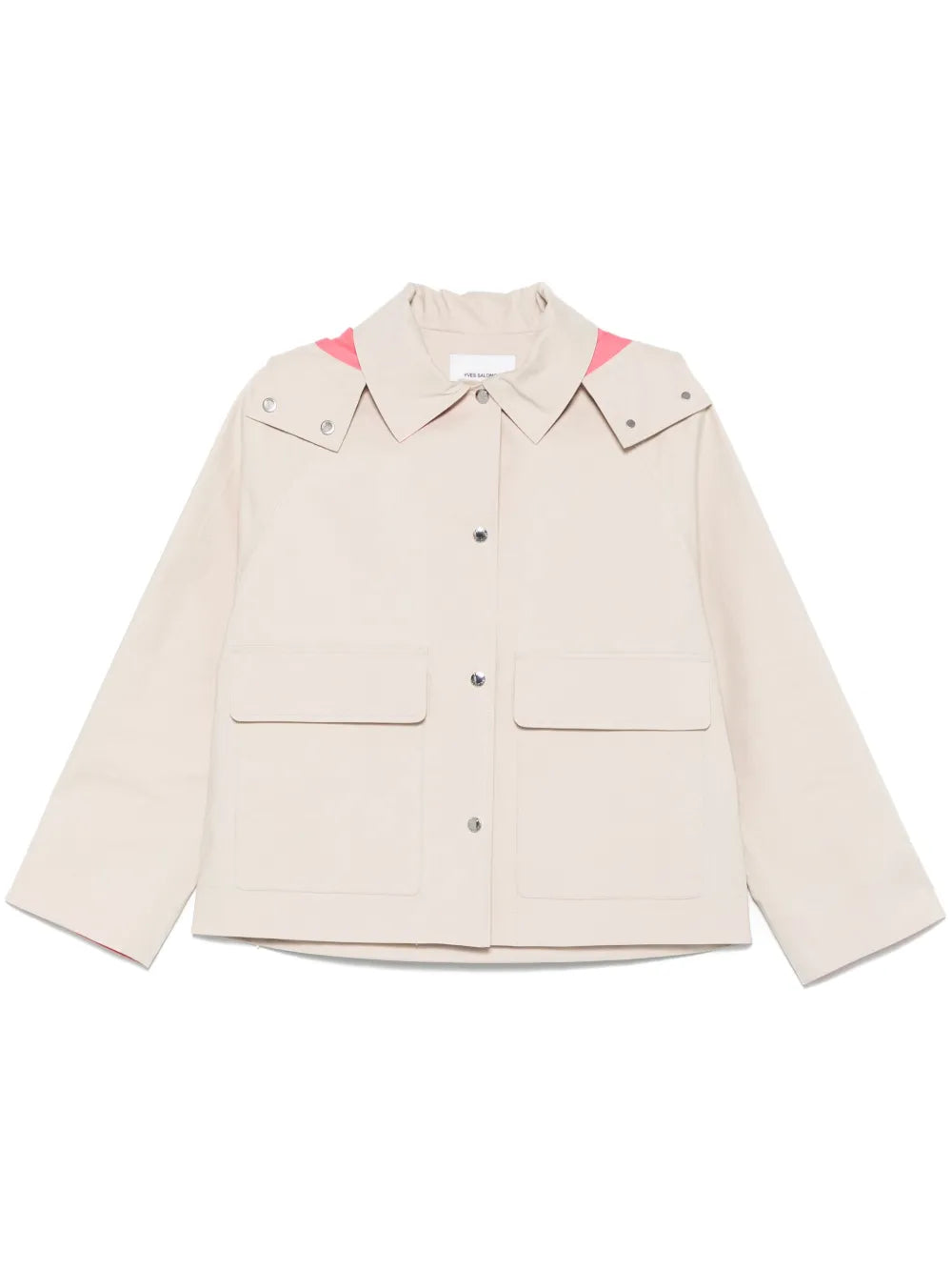 Detachable-Hood Jacket