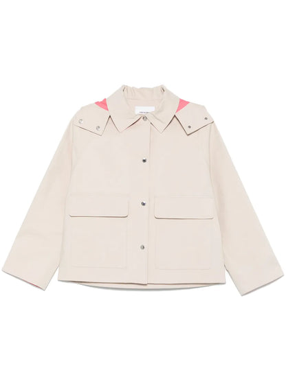 Detachable-Hood Jacket