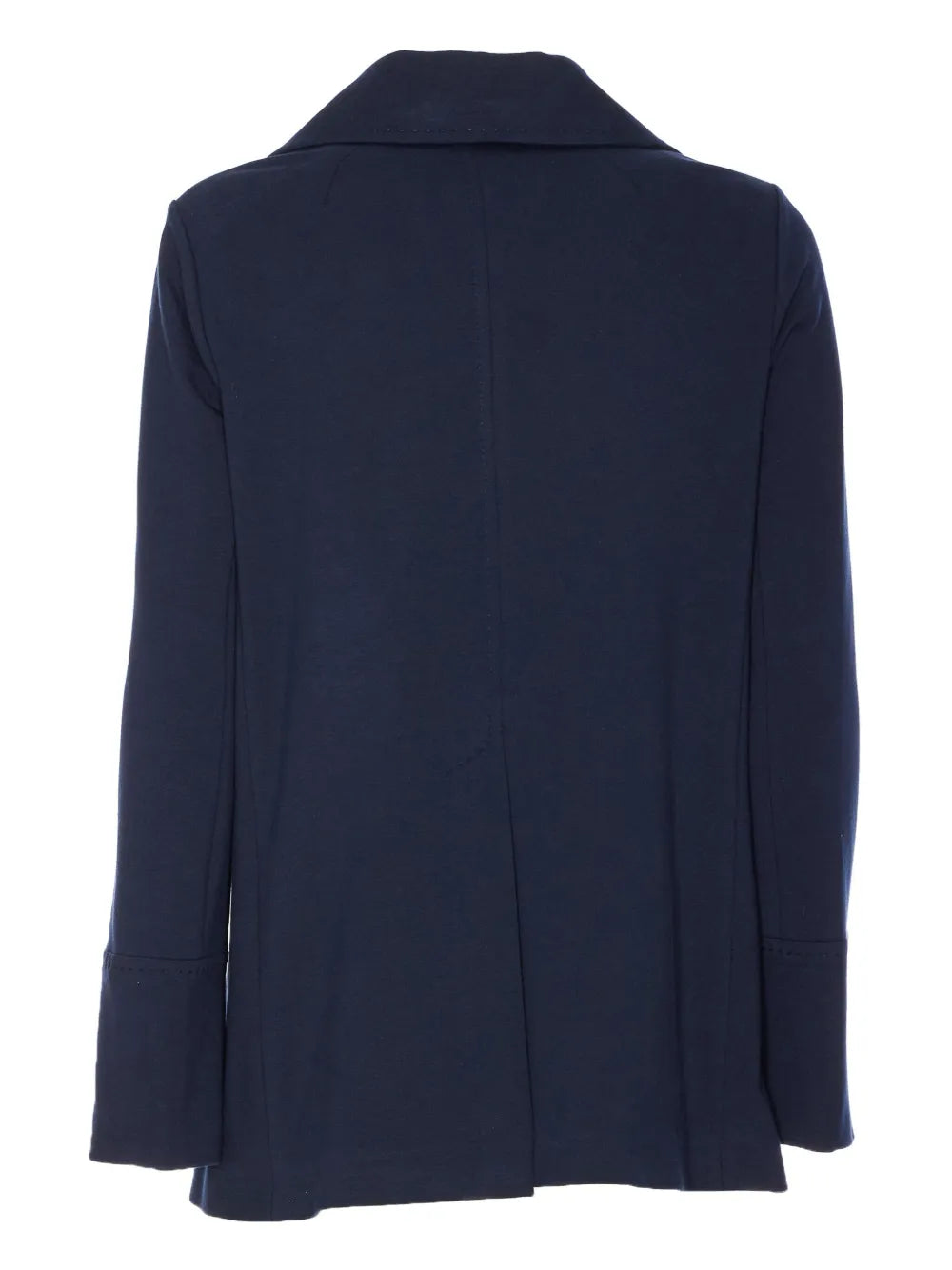 Stretch-Cotton Double-Breasted Coat