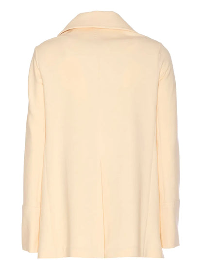 Stretch-Cotton Double-Breasted Coat