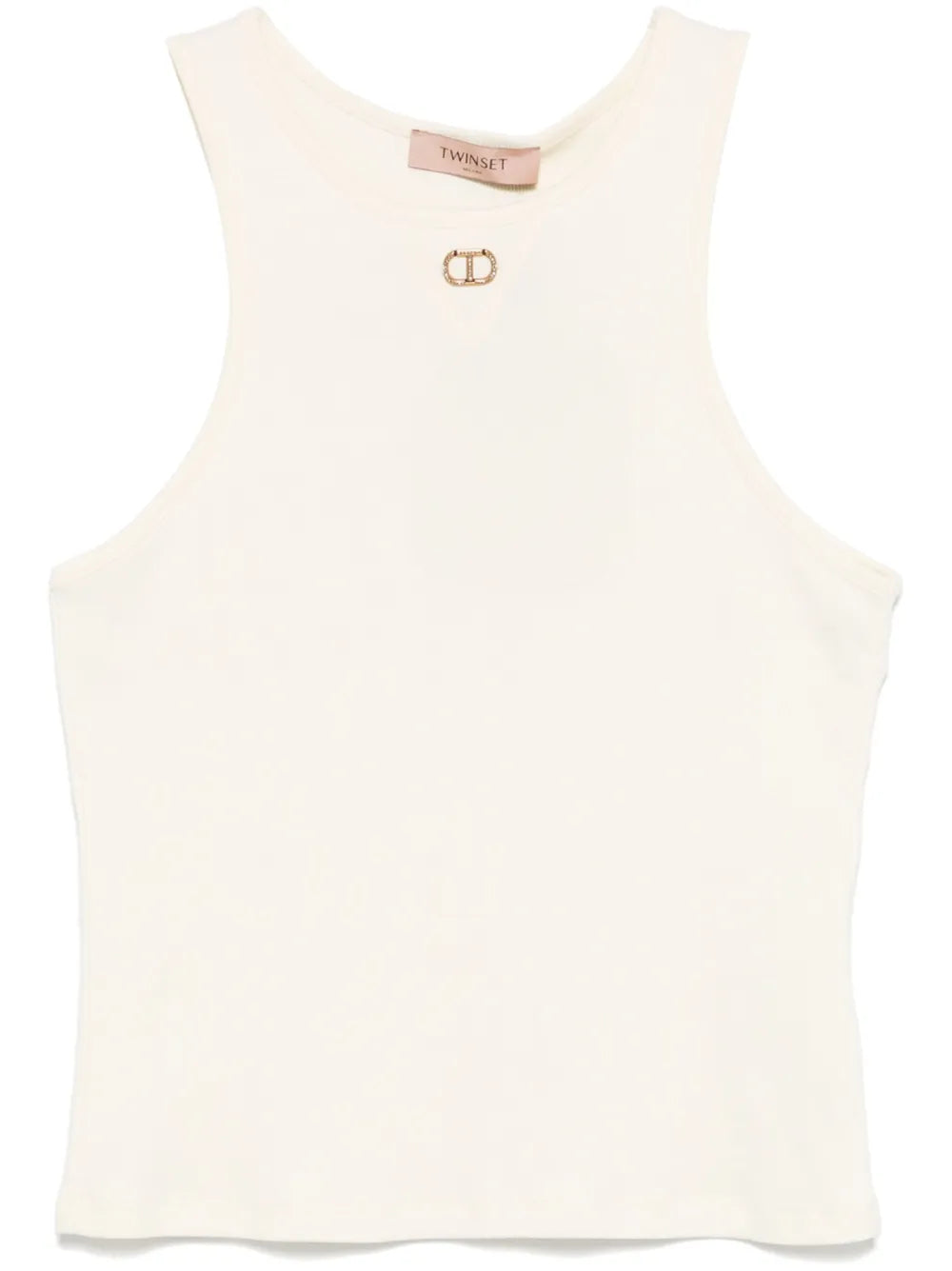 Oval T Fine-Ribbed Tank Top