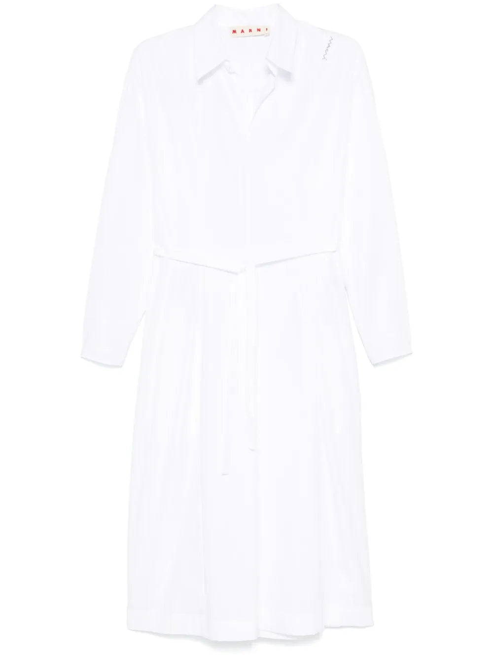 Organic-Cotton Shirt Dress
