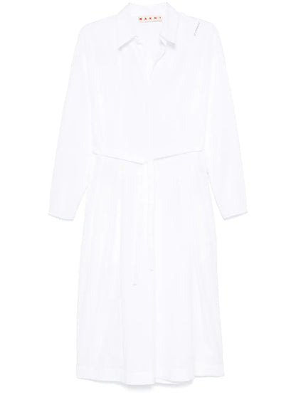 Organic-Cotton Shirt Dress
