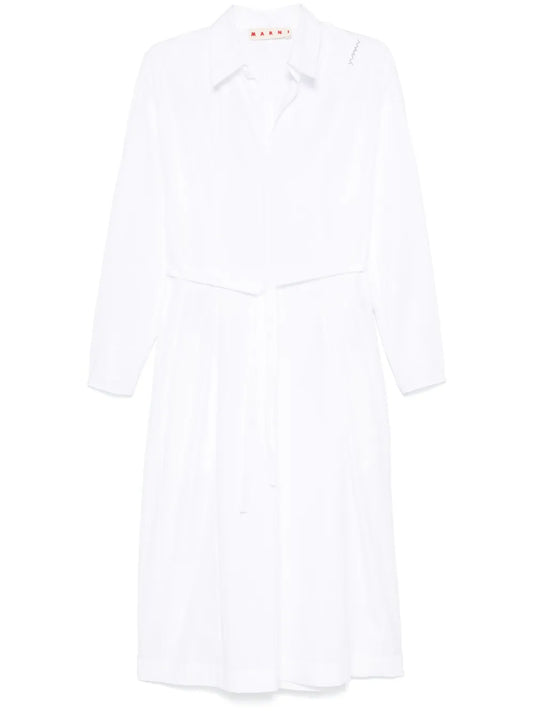 Organic-Cotton Shirt Dress