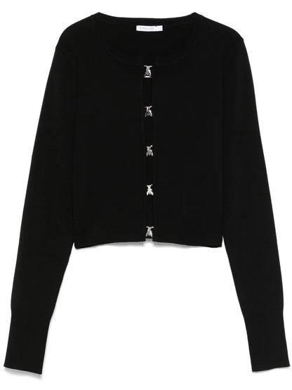 Logo-Detail Cardigan