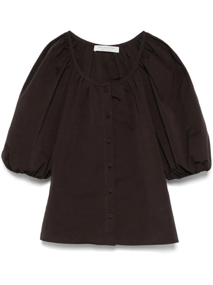 Puffed-Sleeves Shirt