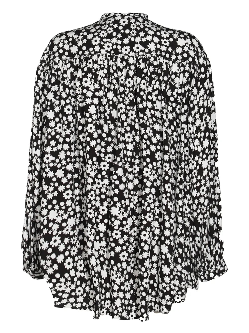 Floral-Print Blouse