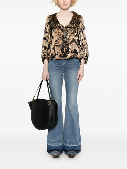 Paisley-Print Shirt