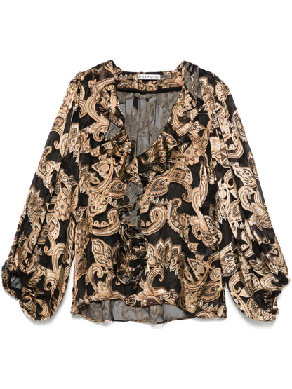 Paisley-Print Shirt
