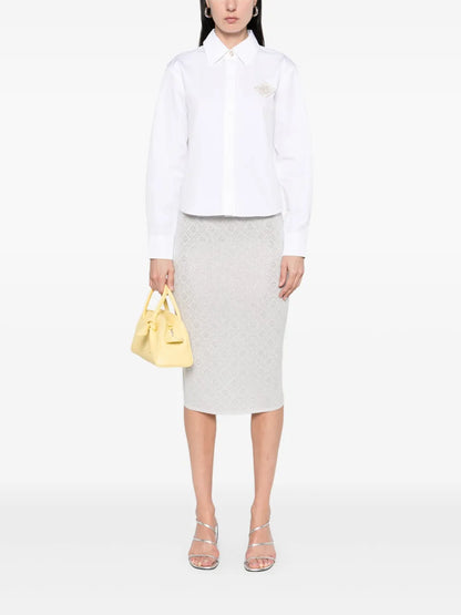 Monogram-Embroidered Shirt