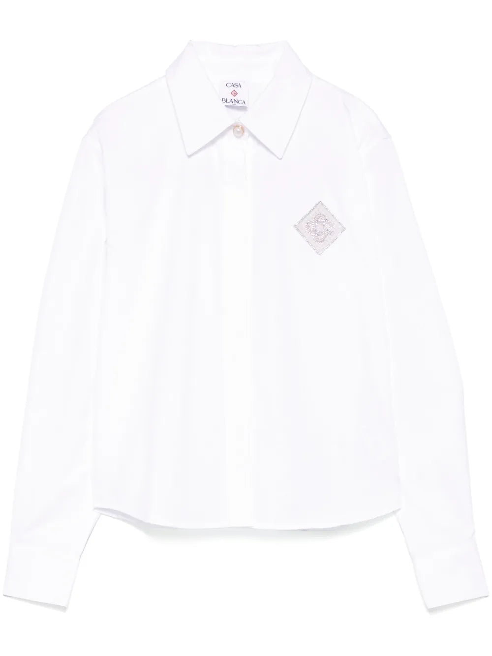 Monogram-Embroidered Shirt