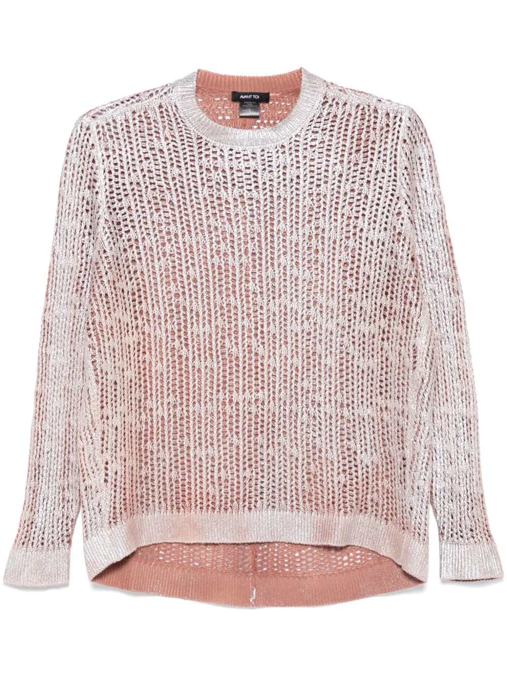 Foil-Print Sweater