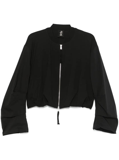 Ruched-Detailed Jacket