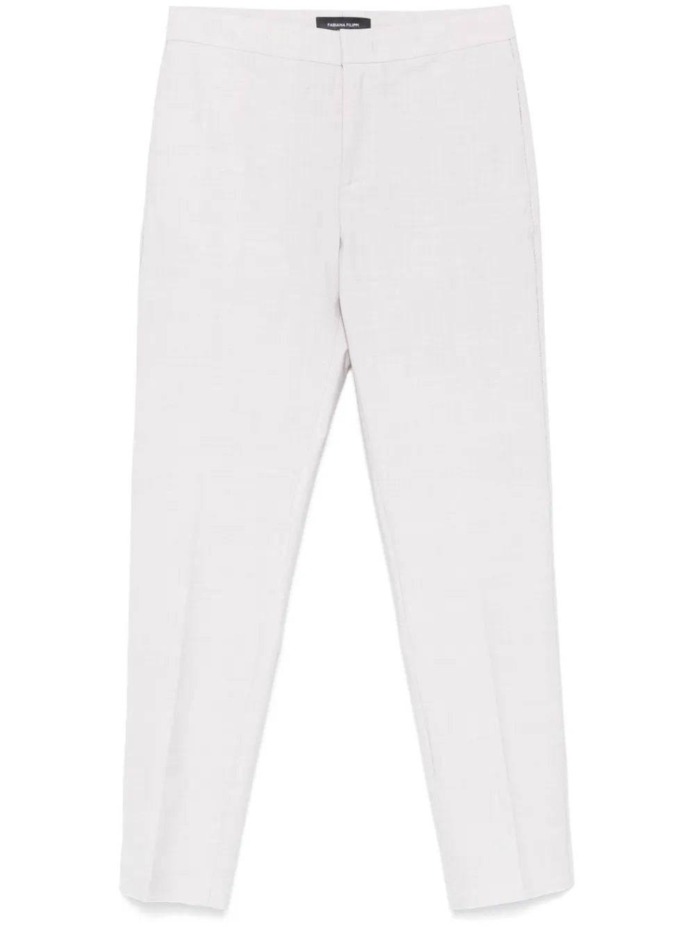 Crystal-Embellished Tailored Trousers