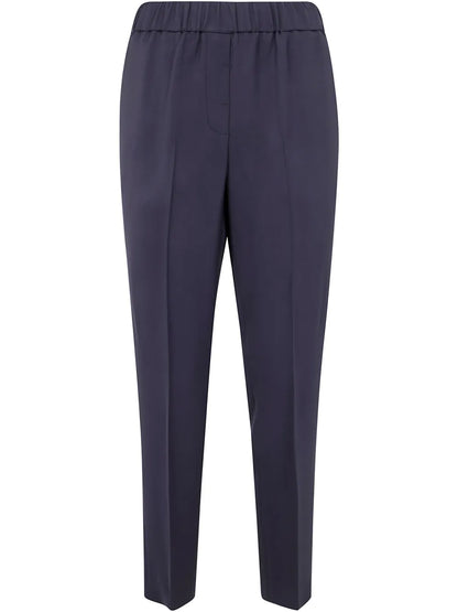 Pleat-Detail Trousers