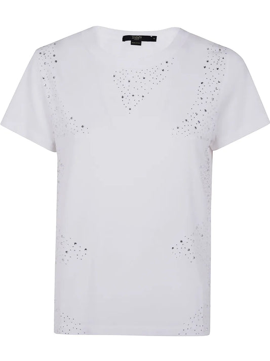 Crystal-Embellished T-Shirt