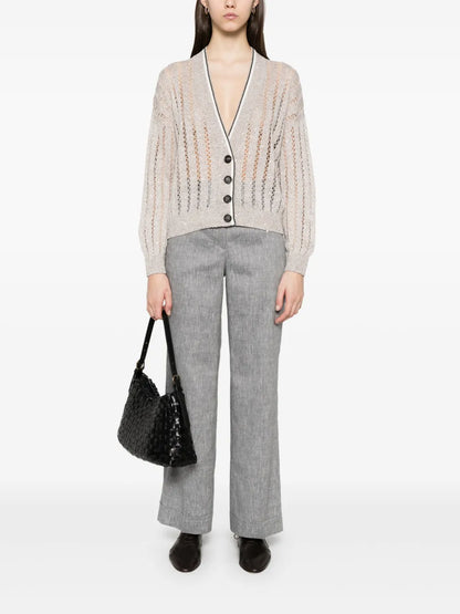 Open-Knit Cardigan