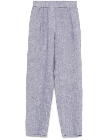 Tapered-Leg Trousers