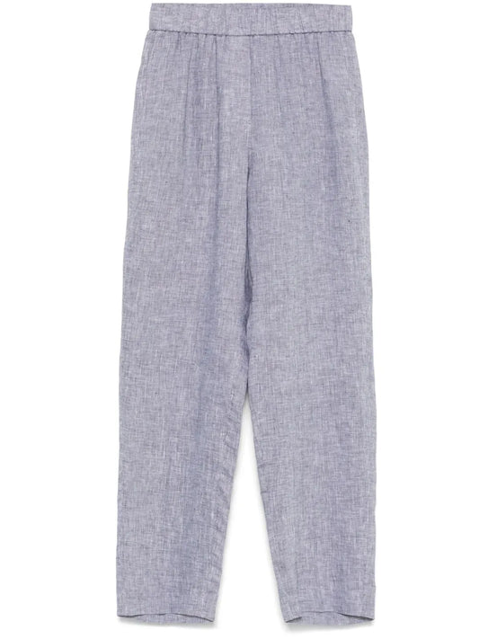 Tapered-Leg Trousers