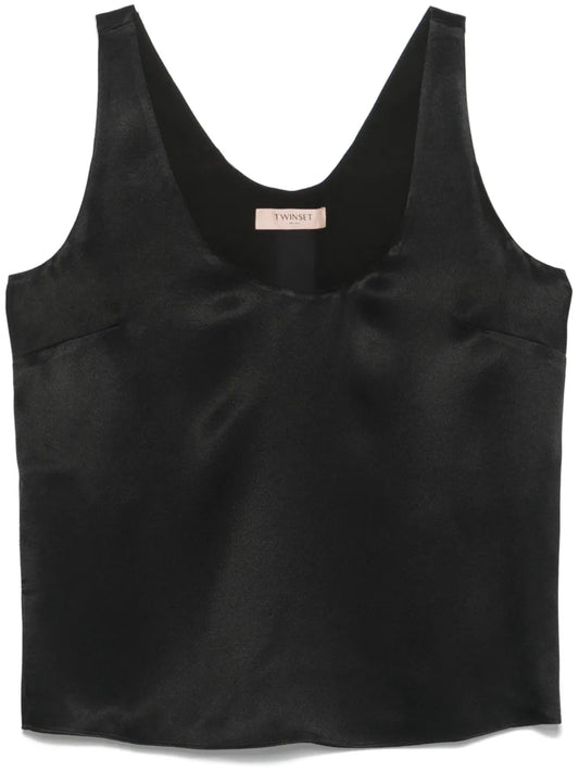 Satin Tank Top
