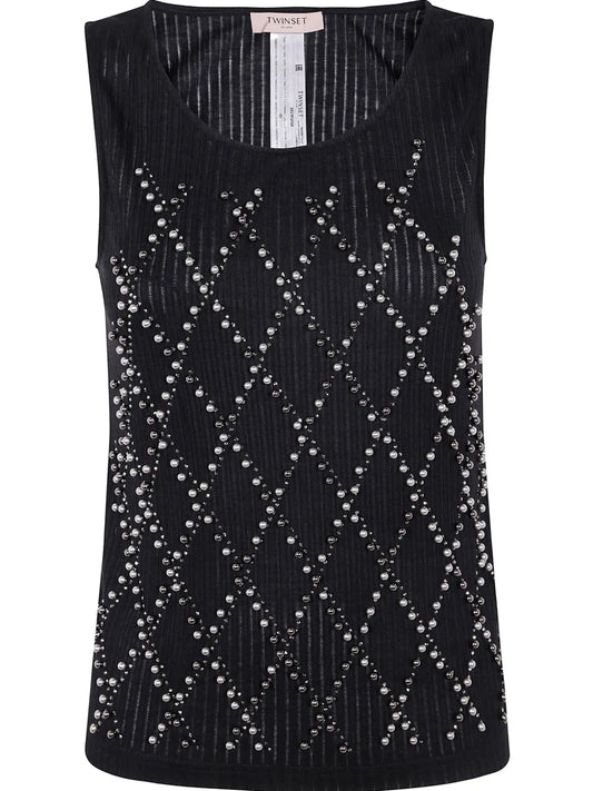 Bead-Embellished Vest