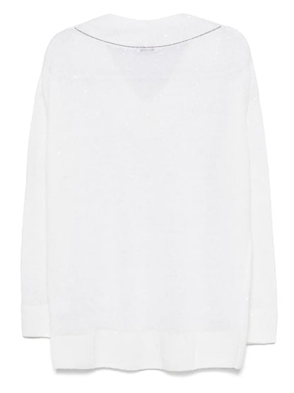 Sequin-Detailed Sweater