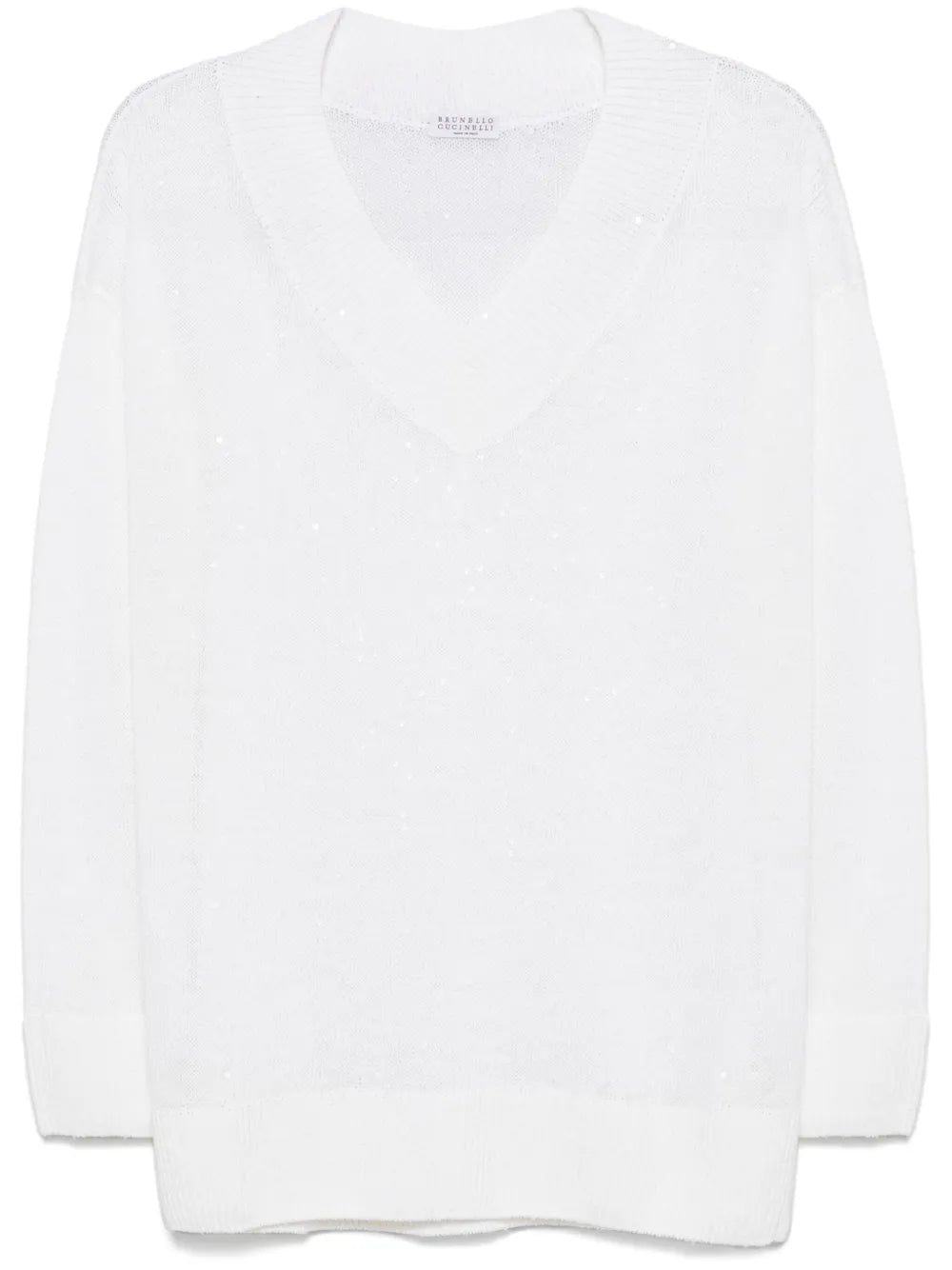 Sequin-Detailed Sweater