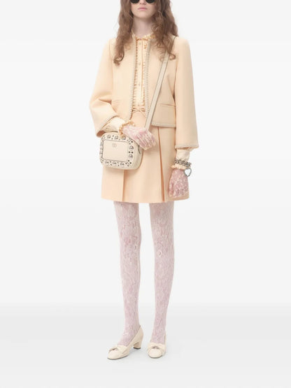 Crepe Couture Mini Skirt