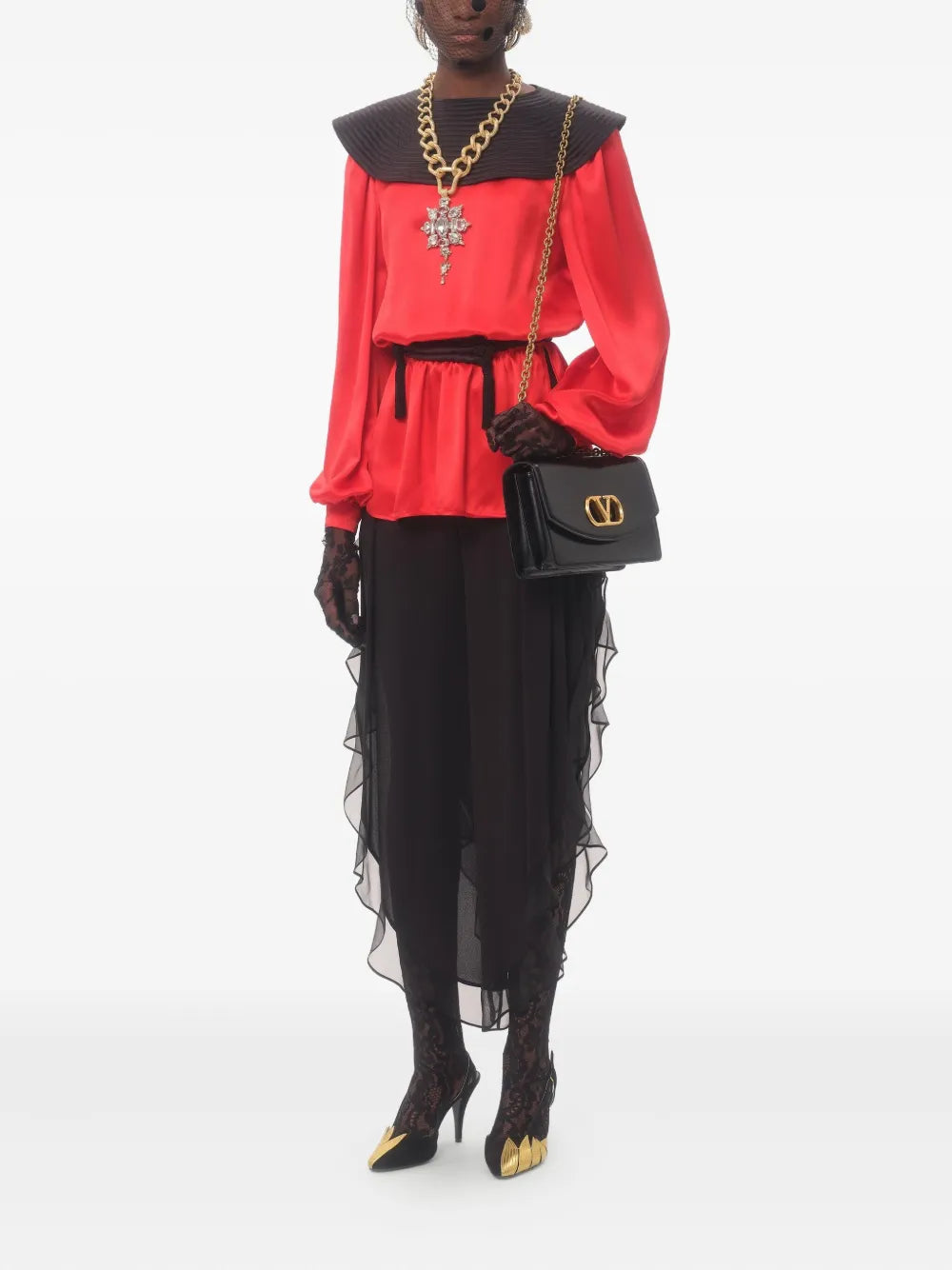 Georgette Balloon Trousers