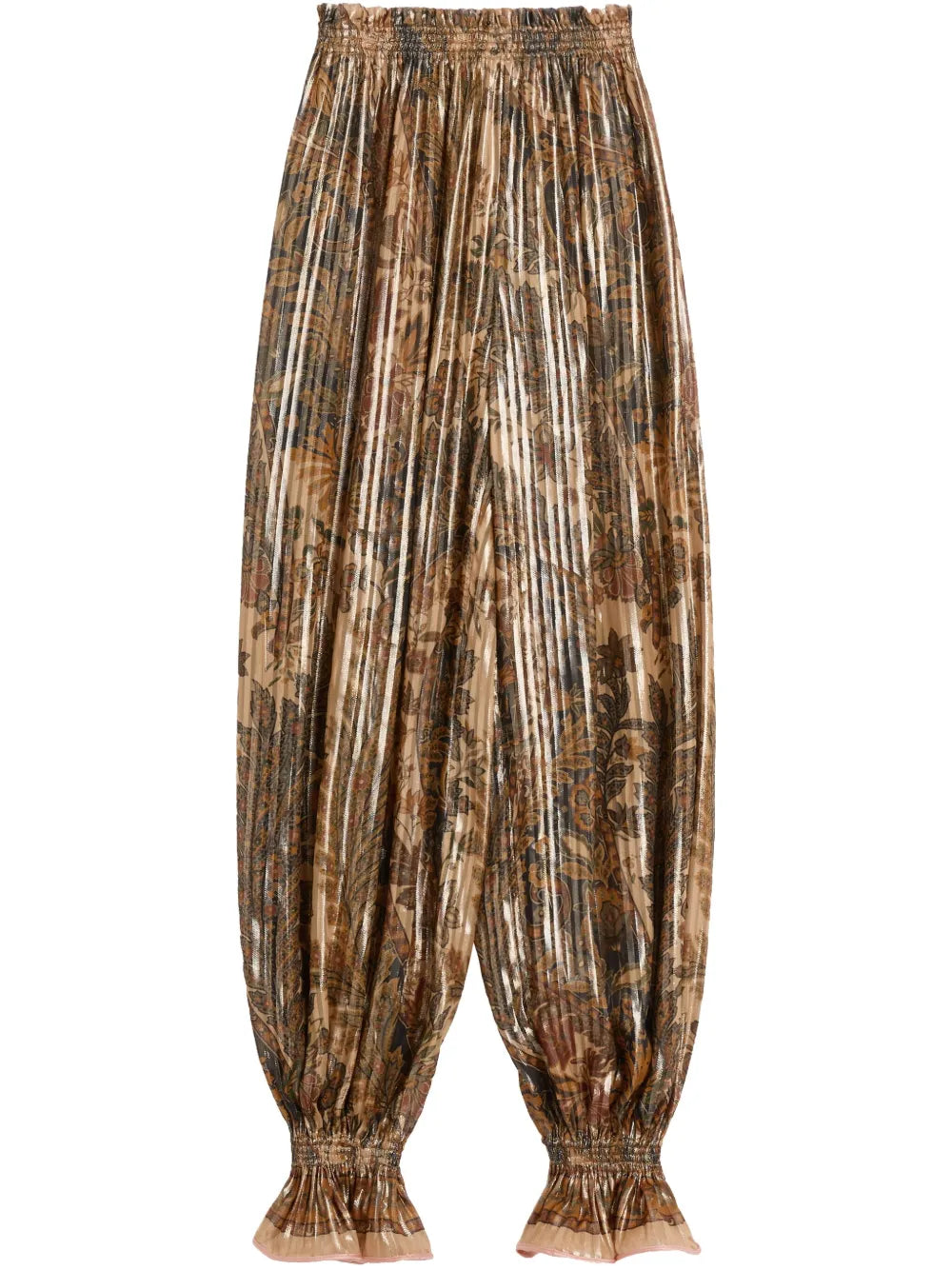 Voyage Imaginaire-Print Balloon Trousers