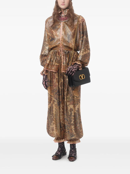 Voyage Imaginaire-Print Balloon Trousers