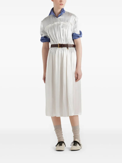 Satin Midi Dress
