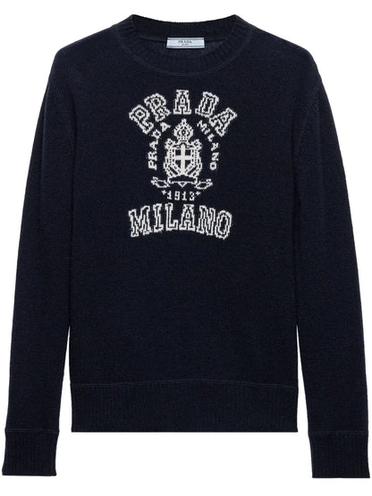 Logo-Intarsia Sweater