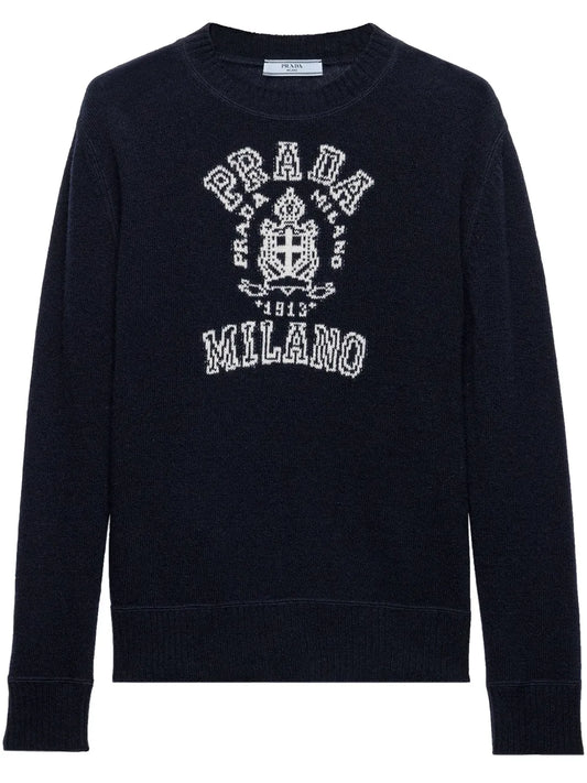 Logo-Intarsia Sweater