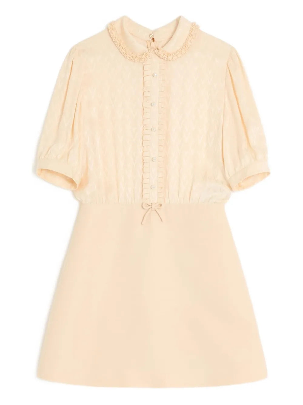 Crepe Couture Mini Dress