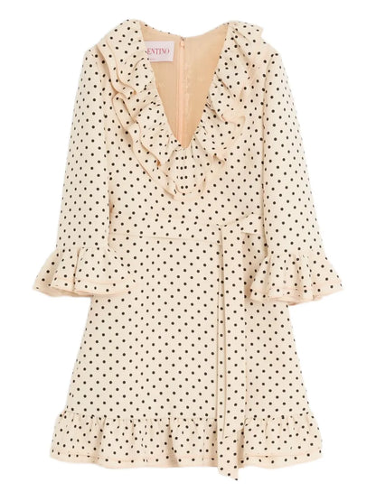Plusdepois-Print Mini Dress