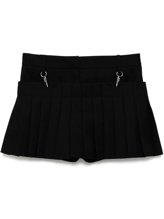 Grain De Poudre Convertible Pleated Shorts