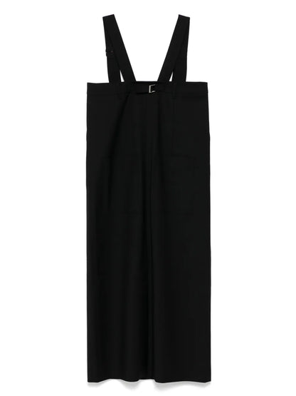 Tropical Wool Skirt Dress