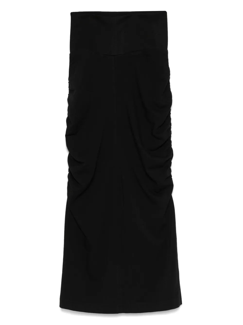 Ruched Midi Skirt